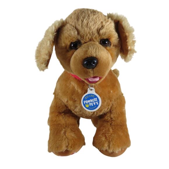 Build-A-Bear Promise Pets Golden Retriever Dog Puppy 11" Plush Stuffed Animal - Picture 2 of 16